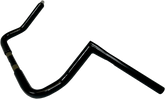 La Choppers 10" Twin Peaks Touring Handlebar - Black